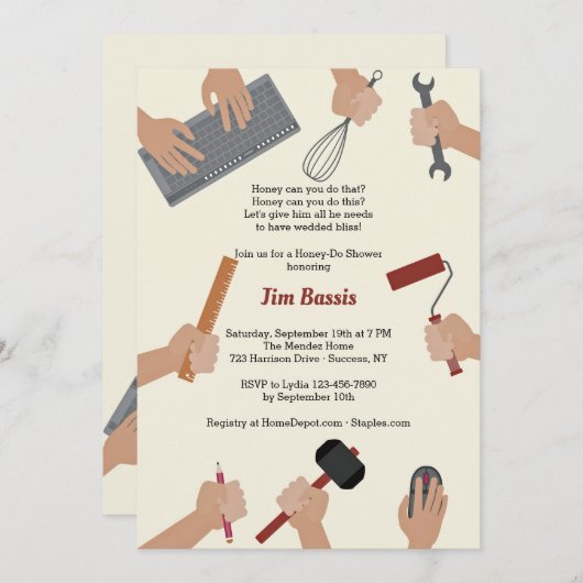 Einladung von Handys (Vorne/Hinten)