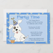 Einladung von Haustieren zum Geburtstag (Vorderseite)