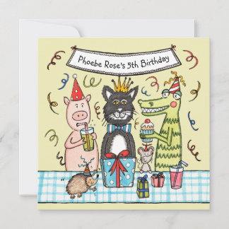 Einladung von Haustieren zum Geburtstag