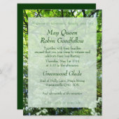 Einladung von Hawthorn und Eichen (Vorne/Hinten)