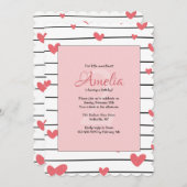 Einladung von Hearts Galore (Vorne/Hinten)