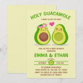 Einladung von Heiliger Guacamole Avocado Kinderdus (Vorne/Hinten)