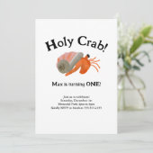 Einladung von Heiliger Krebs zum Geburtstag (Stehend Vorderseite)