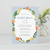 Einladung von Helle Wreath Dusche (Stehend Vorderseite)