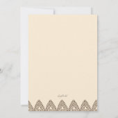 Einladung von Henna (Rückseite)