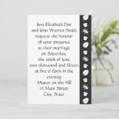 Einladung von Herbstlauben bei Black Wedding (Stehend Vorderseite)