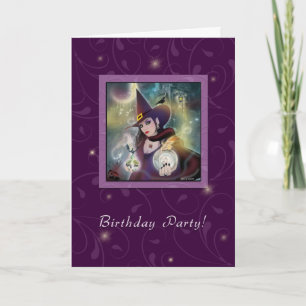 Einladung von Hexe Birthday