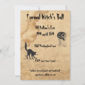 Einladung von Hexen (Rückseite)