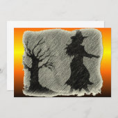 Einladung von Hexenstift (Vorne/Hinten)