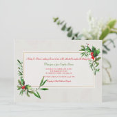 Einladung von Holly Frame Dusche (Stehend Vorderseite)