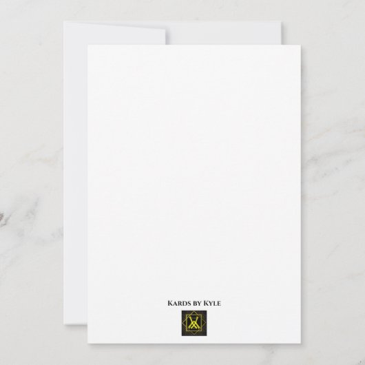 Einladung von Hollywood Red Tepet (Rückseite)