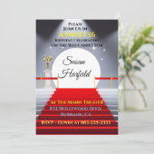 Einladung von Hollywood Red Tepet (Stehend Vorderseite)