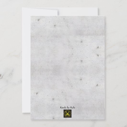 Einladung von Hollywood Star (Rückseite)