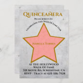 Einladung von Hollywood Star (Vorne/Hinten)