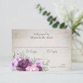 Einladung von Hufeisen und Lichtern aus Blütenholz (Stehend Vorderseite)