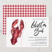 Einladung von Hummerboil (Vorne/Hinten)