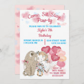 Einladung von Hund Paw-ty (Vorne/Hinten)