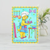 Einladung von Hunden Koch (Stehend Vorderseite)