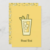 Einladung von Iced Tee (Vorne/Hinten)