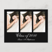 Einladung von individuell anpassbaren Abschlüssen (Vorderseite)