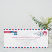 Einladung von ITALY Airmail (Stehend Vorderseite)