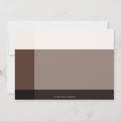 Einladung von japanischen Kranen-Junggeselinnen-Ab (Rückseite)