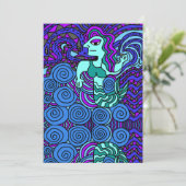 Einladung von jeden Anlässen, Meerjungfrau (Stehend Vorderseite)