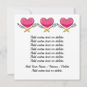 Einladung von jeden Anlässen - siehe Rückseite (Rückseite)