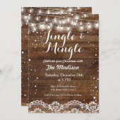 Einladung von Jingle and Mingle (Vorne/Hinten)