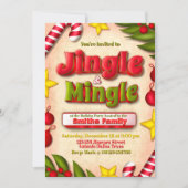 Einladung von Jingle and Mingle (Vorderseite)