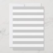 Einladung von Jungen - Rosa Blau Weiß (Rückseite)