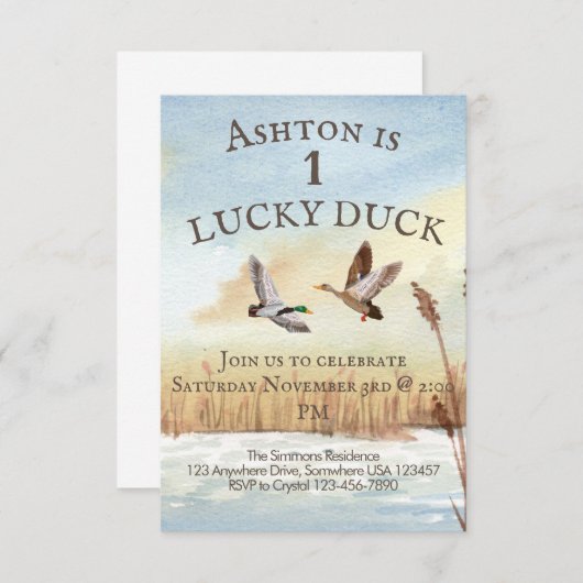 Einladung von Jungs (Vorne/Hinten)