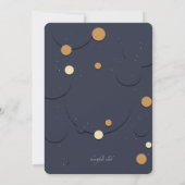 Einladung von Just Dots Graduation Party (Rückseite)