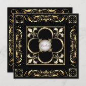 Einladung von Kaiserin Lilie Black Regency (Vorne/Hinten)