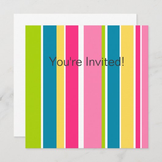 Einladung von Kerzen (Vorne/Hinten)