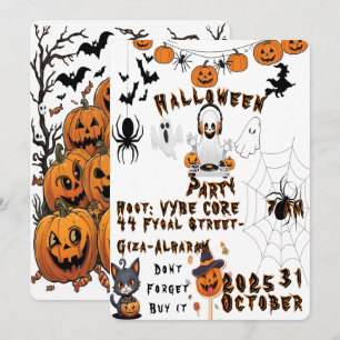 Einladung von Kids Halloween-Party