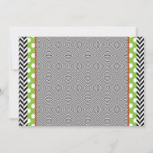 Einladung von Kindern Halloween-Party, Einladung z (Rückseite)