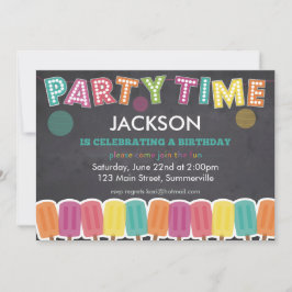 Einladung von Kindern zum Geburtstag - Party