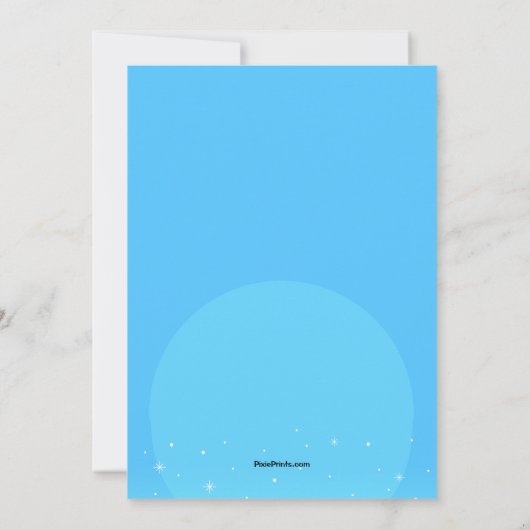 Einladung von Kindern zum Urlaub (Rückseite)