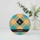 Einladung von Kingfisher Tartan (Stehend Vorderseite)