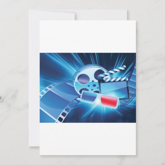 Einladung von Kinofilmen (Vorderseite)