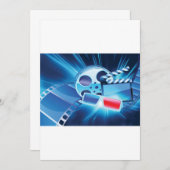 Einladung von Kinofilmen (Vorne/Hinten)