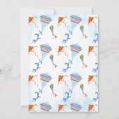 Einladung von Kite Flying Birthday (Rückseite)