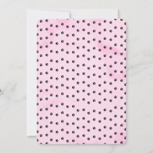 Einladung von Kitten (Rückseite)