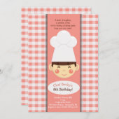 Einladung von kleinen Koch (Vorne/Hinten)