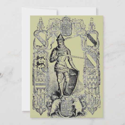 Einladung von Knight (Vorderseite)