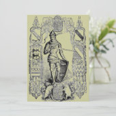 Einladung von Knight (Stehend Vorderseite)