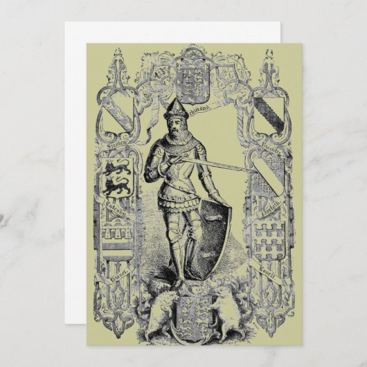 Einladung von Knight (Vorne/Hinten)