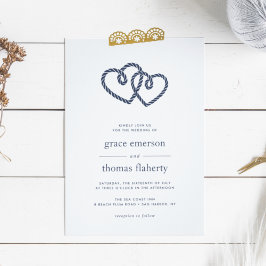 Einladung von Knotted Hearts Wedding