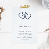 Einladung von Knotted Hearts Wedding